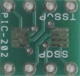 10pcs SOIC-4 to DIP-4, TSSOP SSOP SOIC  SMD to 2.54mm pitch IC adapter